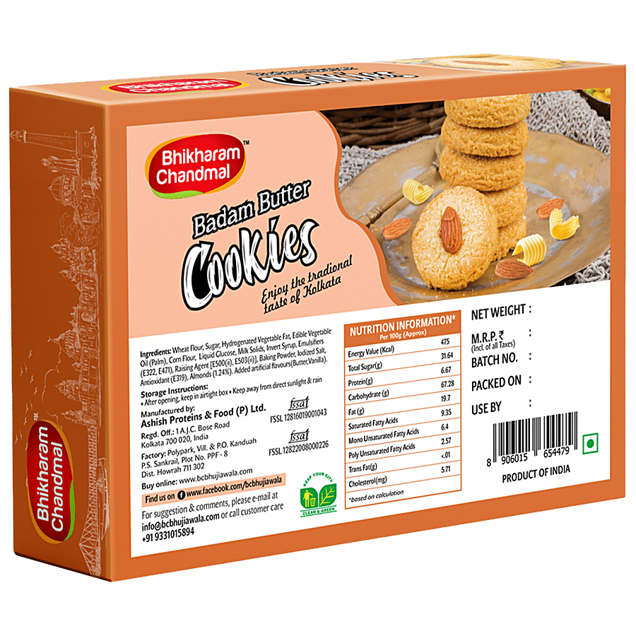 Bhikharam Chandmal Badam Butter Cookies