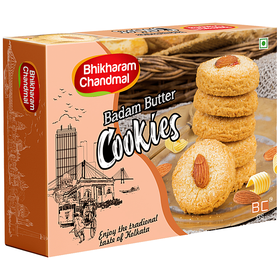 Bhikharam Chandmal Badam Butter Cookies