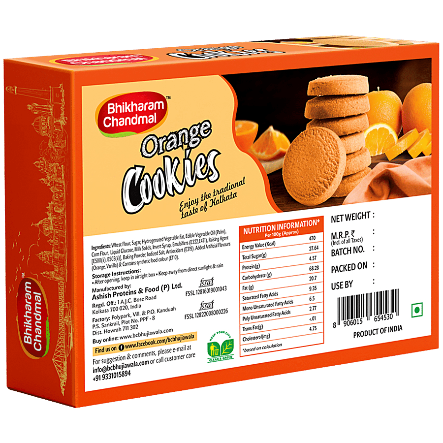 Bhikharam Chandmal Orange Cookies