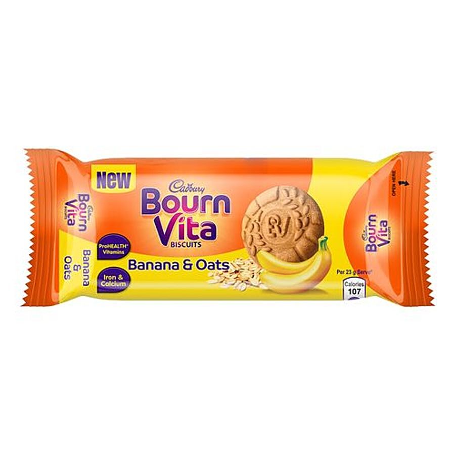 Bournvita Banana & Oats Biscuits