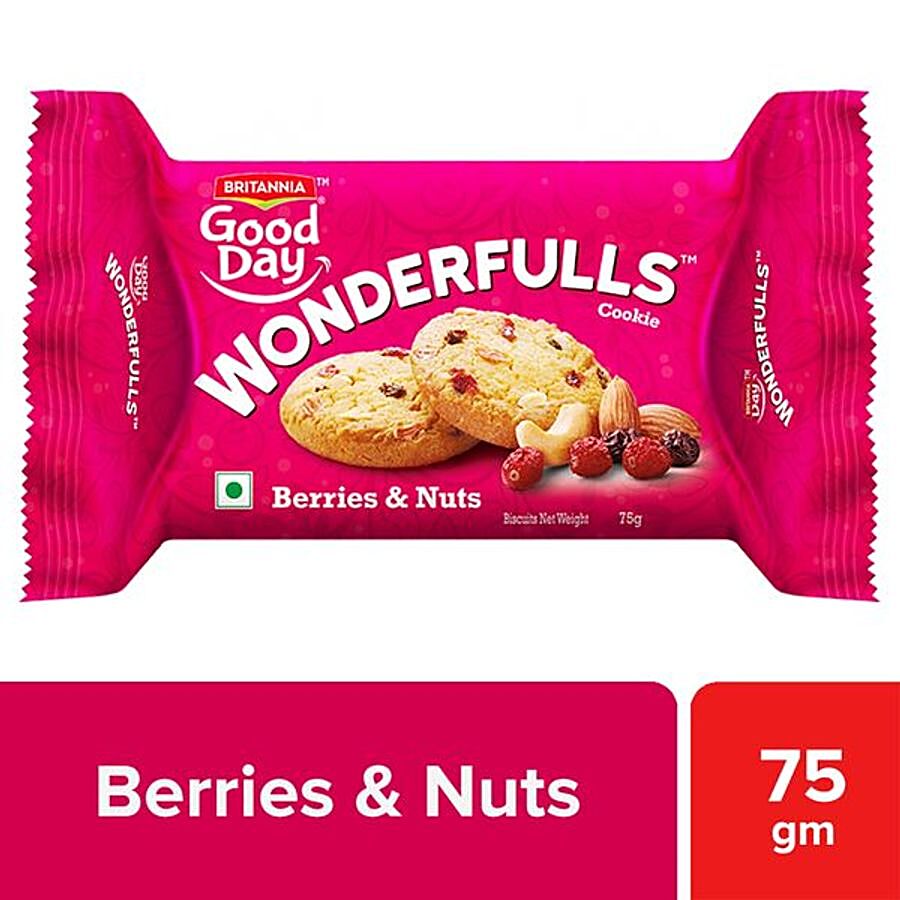 Britannia Good Day Wonderfulls Berries & Nuts Cookie