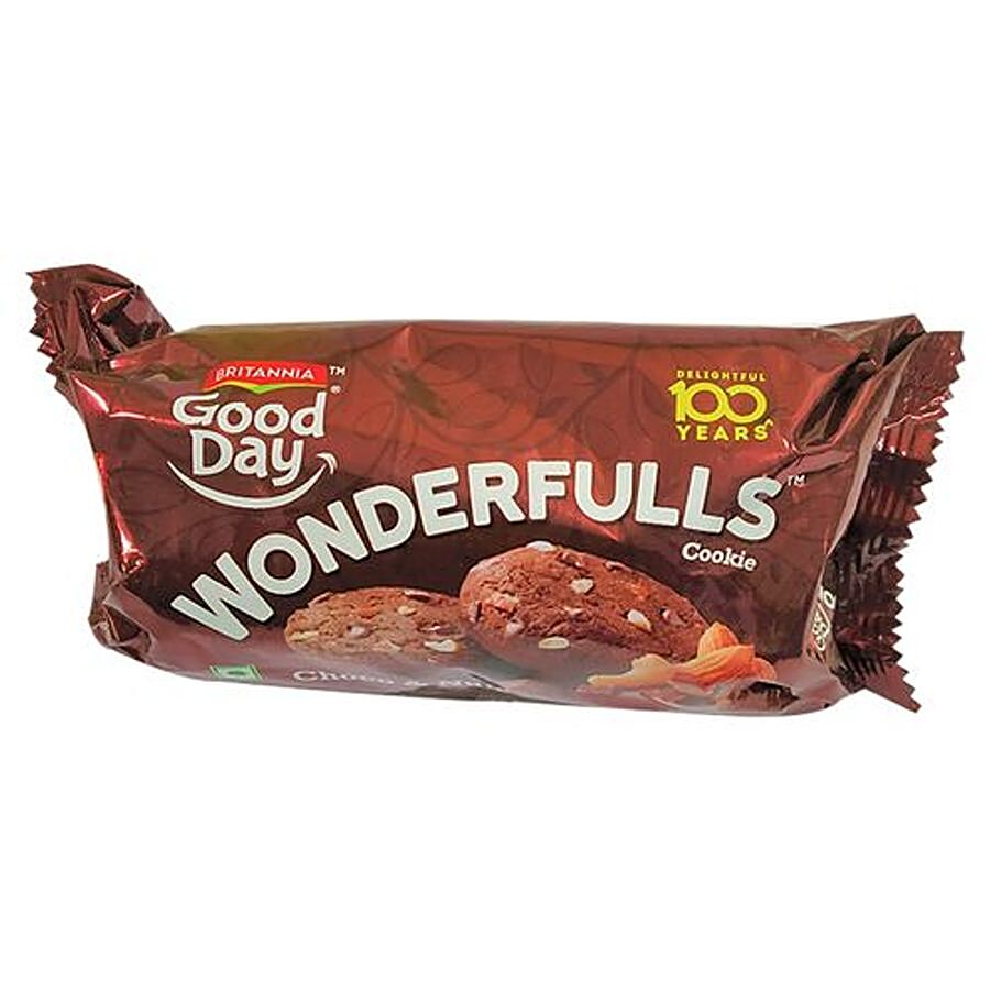 Britannia Good Day Wonderfulls Choco & Nuts Cookie