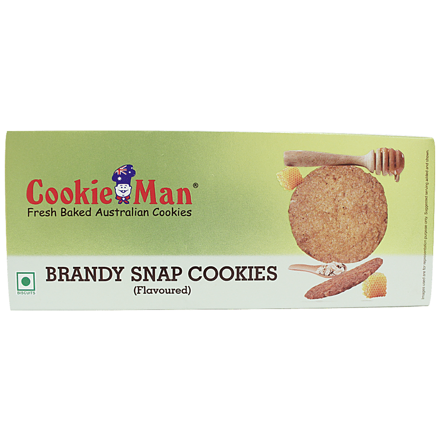 Cookie Man Brandy Snap Cookies - Flavoured