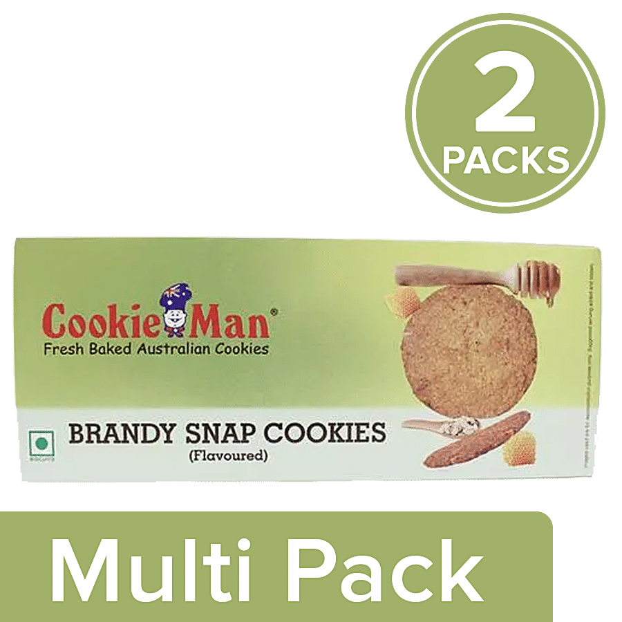 Cookie Man Brandy Snap Cookies - Flavoured