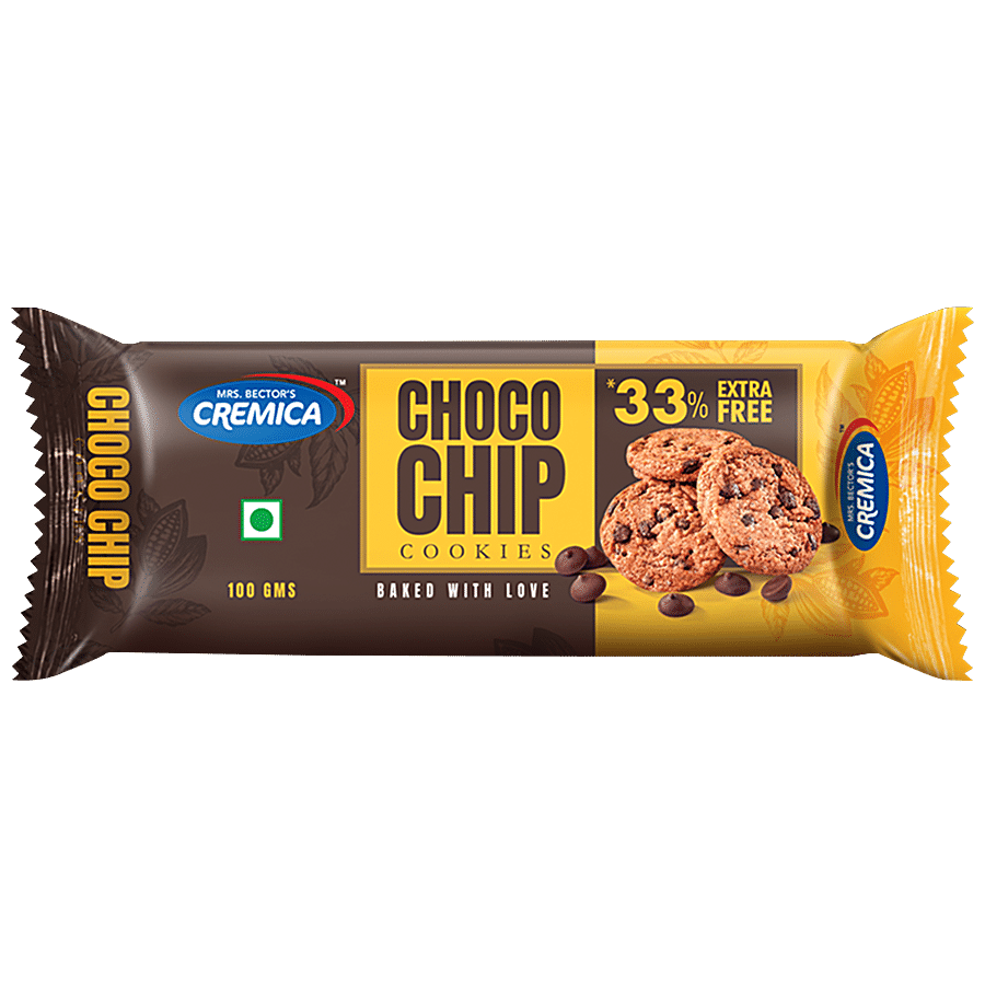 Cremica Choco Chip Cookies - Soft