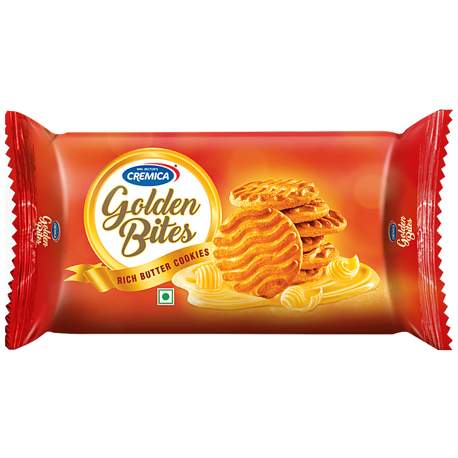 Cremica Cookies - Golden Bytes Rich Butter