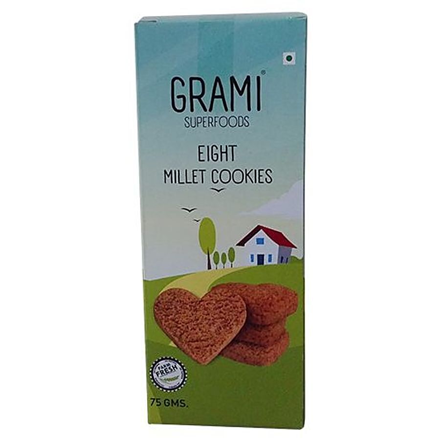 GRAMI SUPERFOODS Cookies - Eight Millet