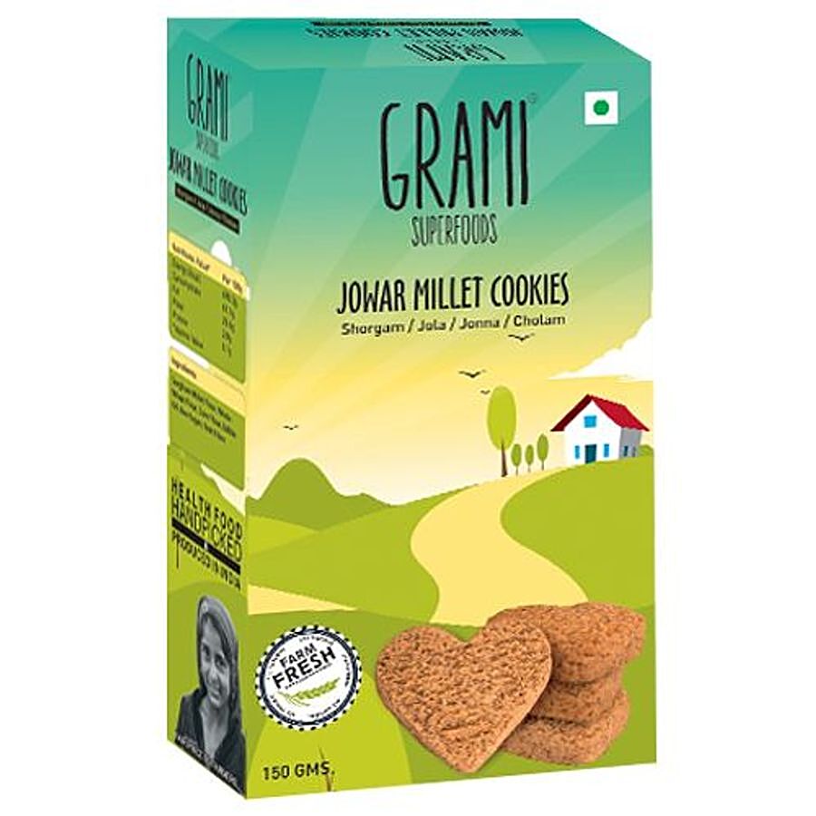 GRAMI SUPERFOODS Cookies - Jowar Millet