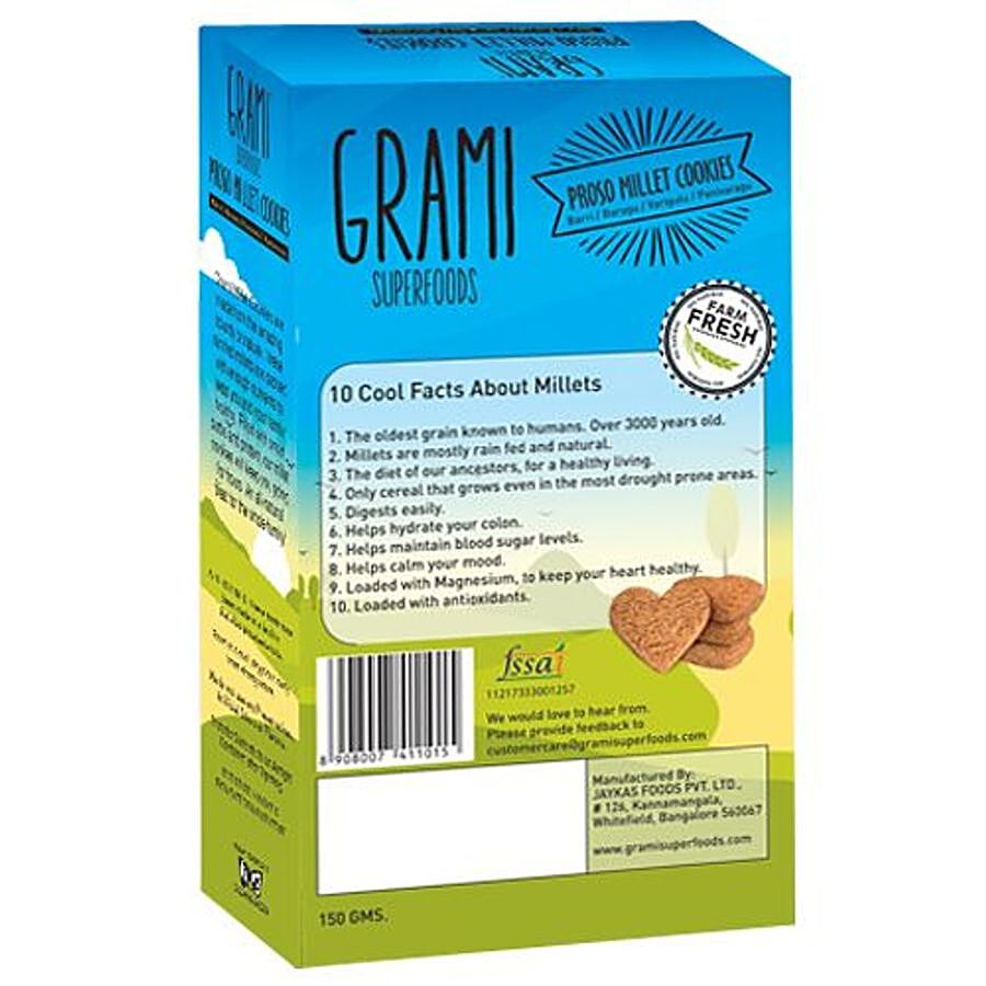 GRAMI SUPERFOODS Cookies - Proso Millet