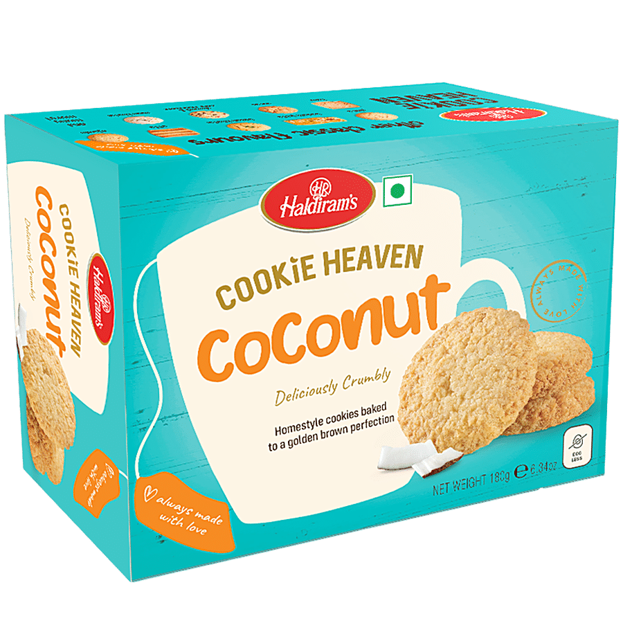 Haldiram's Cookie Heaven Coconut Cookies