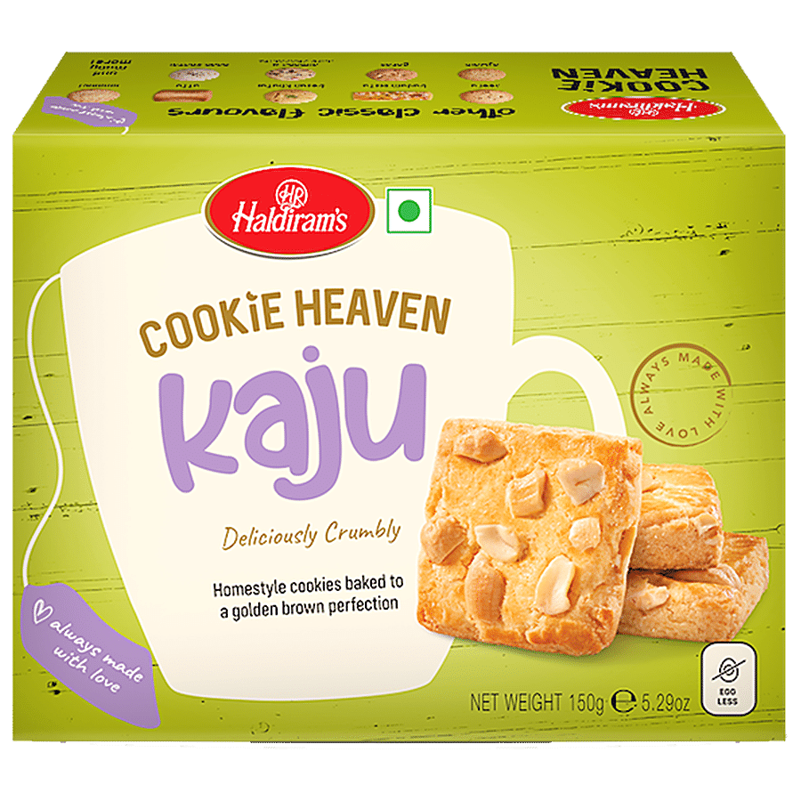 Haldiram's Cookie Heaven Kaju Cookies