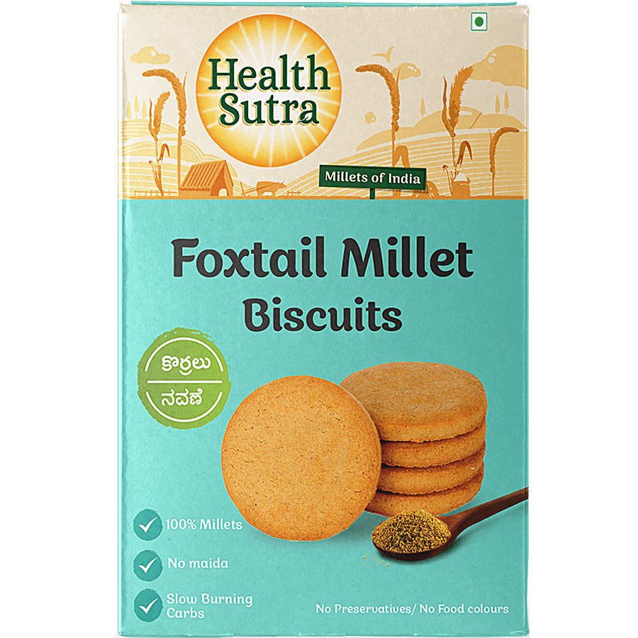 Health Sutra Foxtail Millet Biscuits