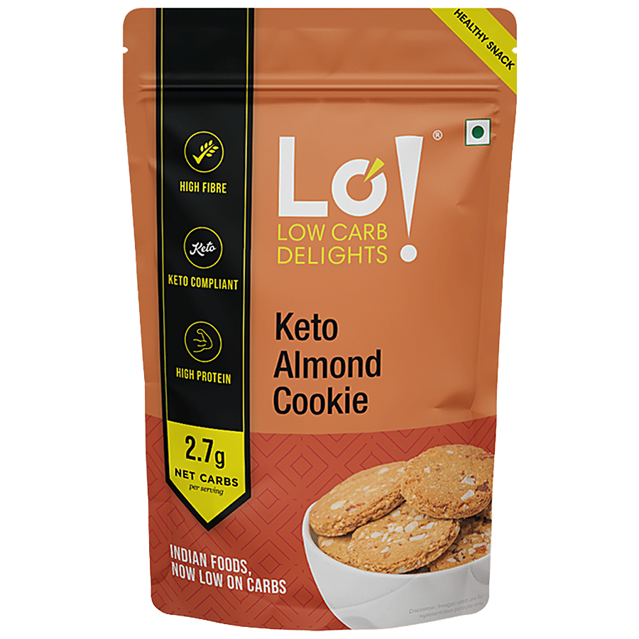 LO! Foods Keto Almond Cookies - No Added Sugar