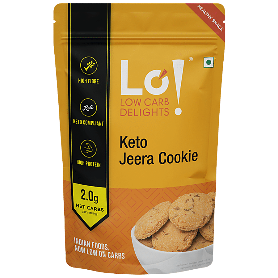 LO! Foods Keto Jeera Cookies - No Added Sugar