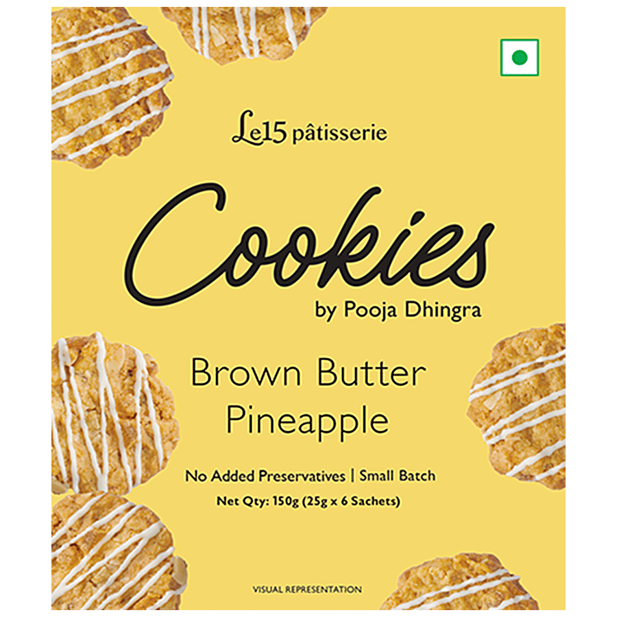 Le15 Cookies - Brown Butter Pineapple