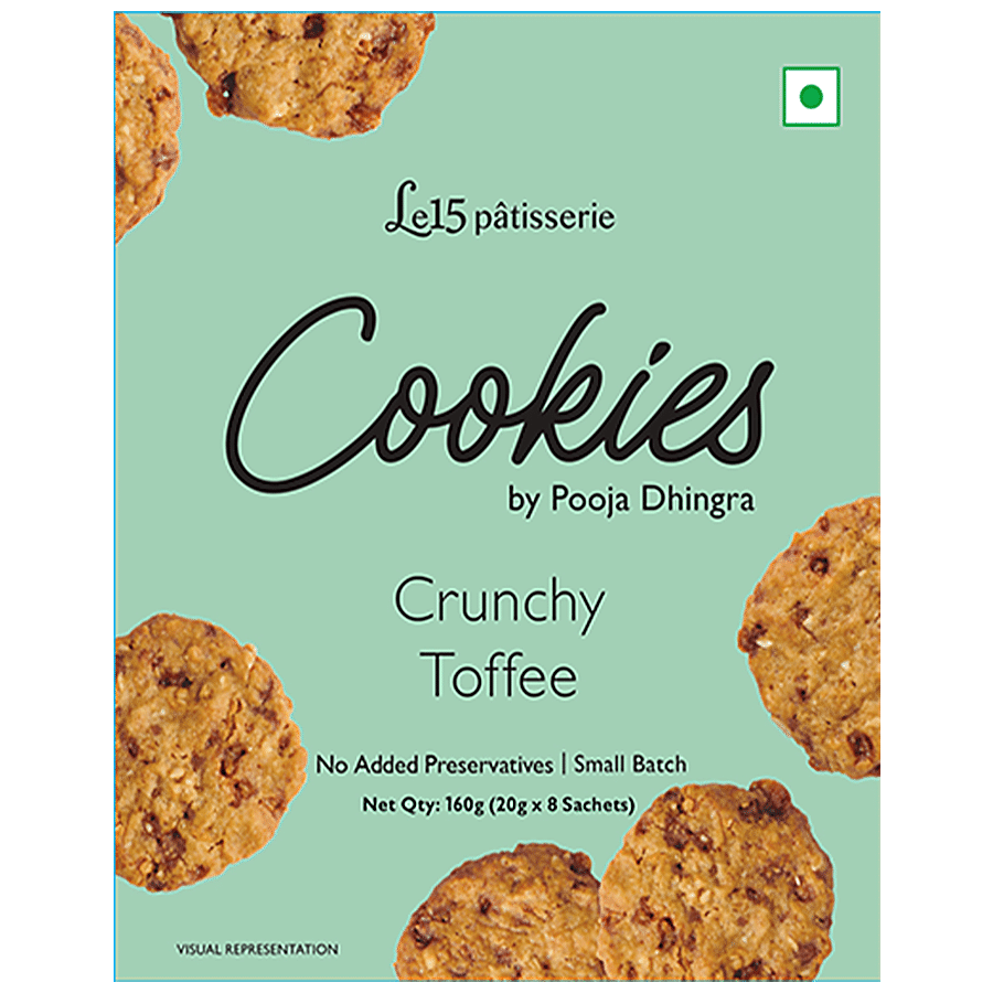 Le15 Cookies - Crunchy Toffee