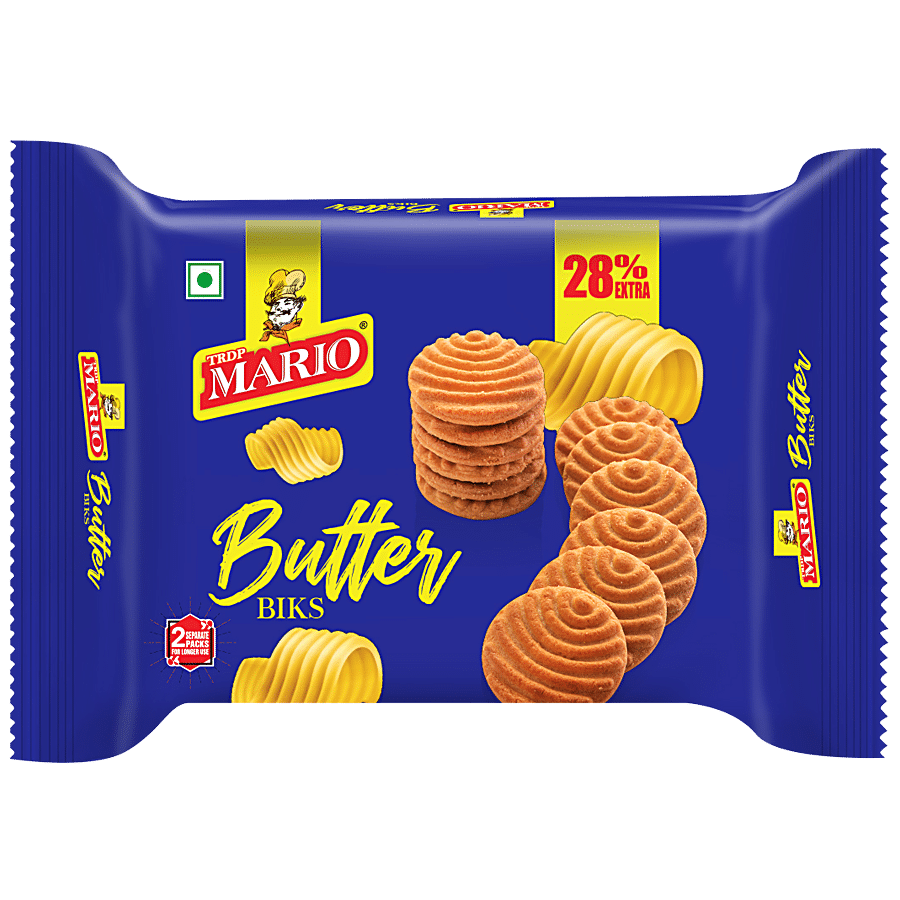 MARIO Butter Biks Cookies - Oven Fresh