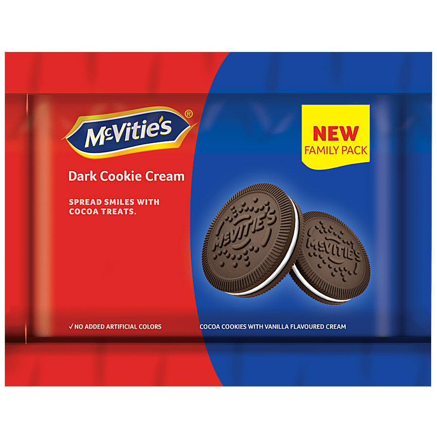 McVitie's Dark Cookies Cream - Family Pack