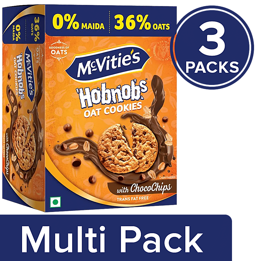 McVitie's Hobnobs Oat Cookies With Chocochips