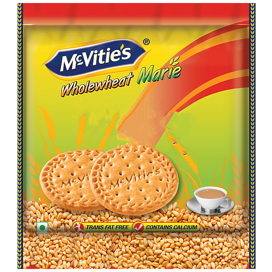 McVitie's Wholewheat Marie Biscuits - Goodness Of Calcium