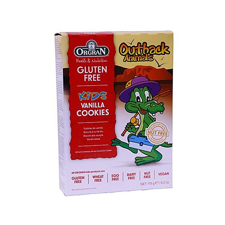 Orgran Outback Animals Cookies - Vanilla