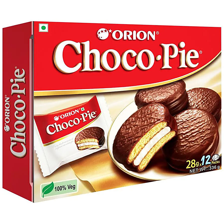 Orion Choco Pie - Chocolate Coated Soft Biscuit