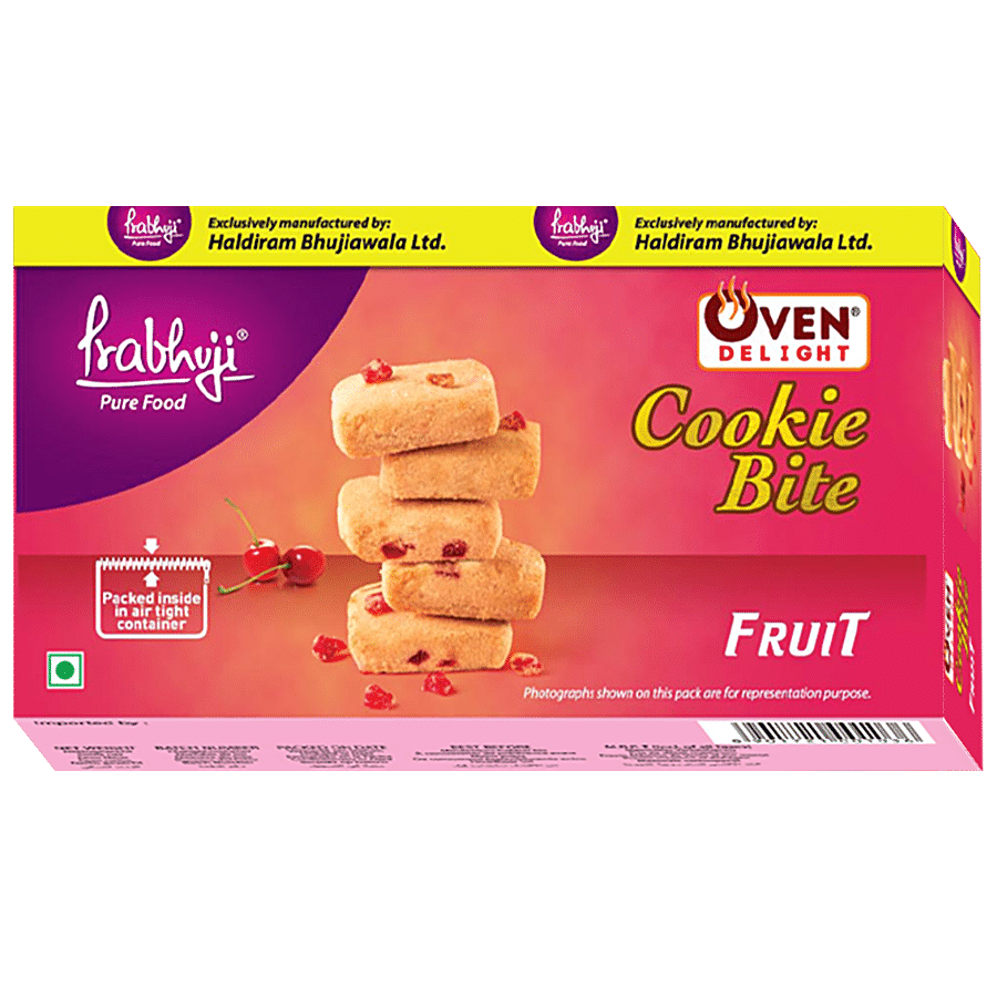 PRABHUJI PURE FOOD Oven Delight Fruit Cookie Bite