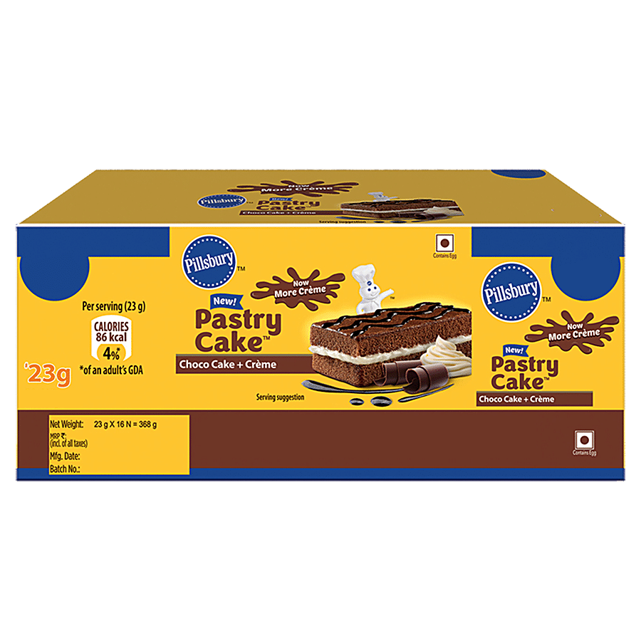 Pillsbury Choco Cake + Crème Pastry Cake