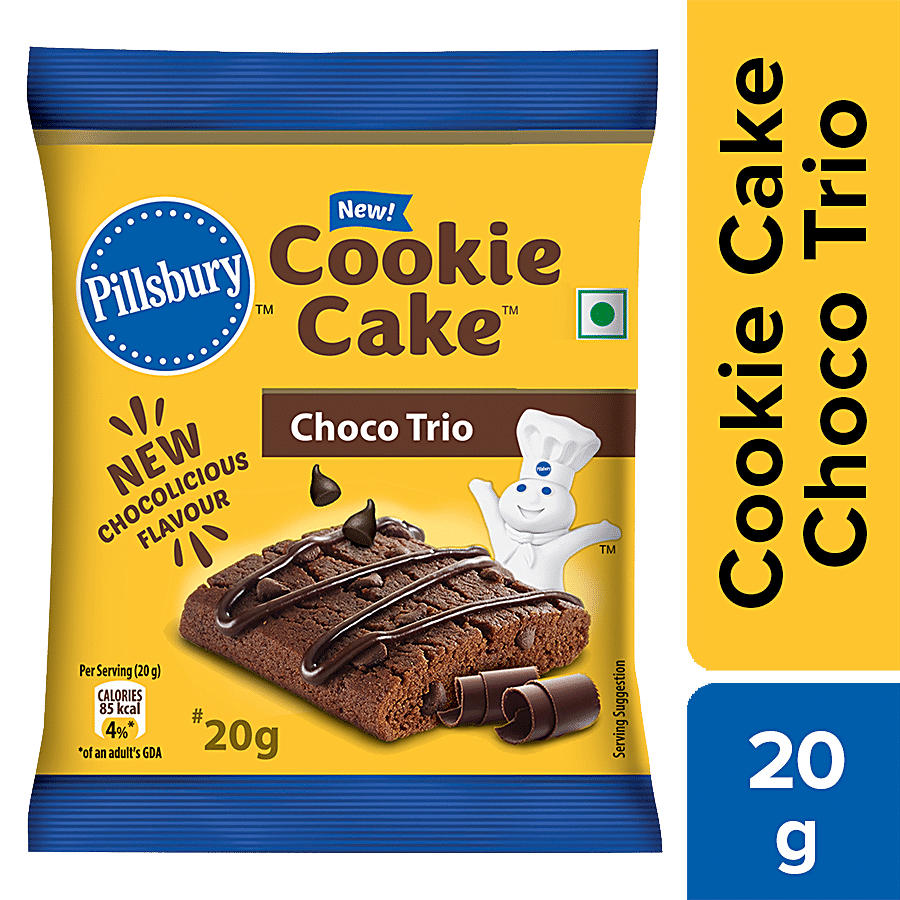 Pillsbury Choco Trio Cookie Cake