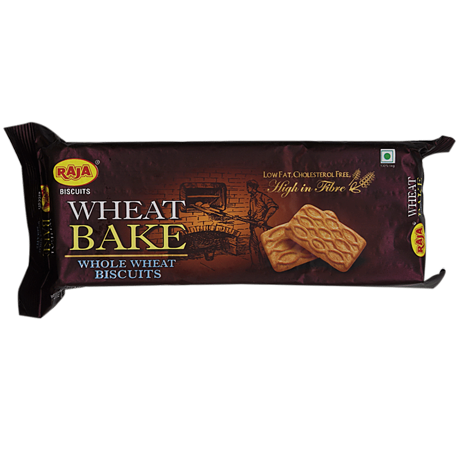 Raja Wheat Bake Whole Wheat Biscuits