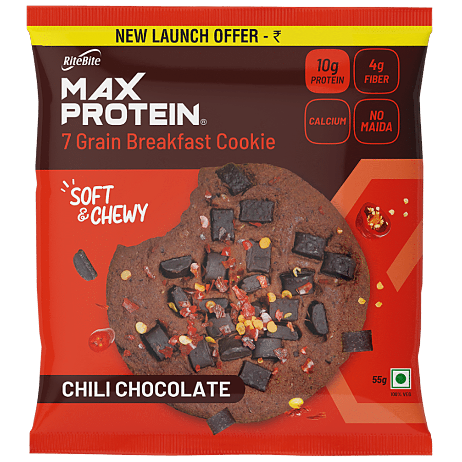 Ritebite Max Protein Cookies - Chili Brownie