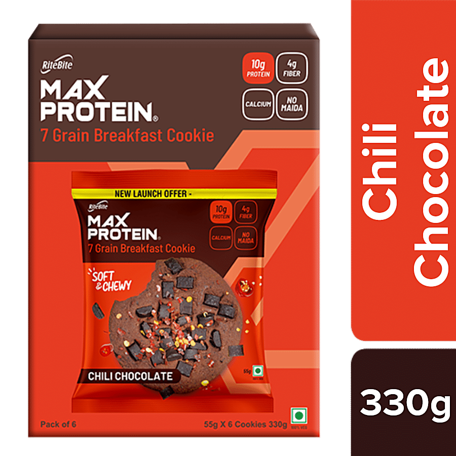 Ritebite Max Protein Cookies - Chili Brownie