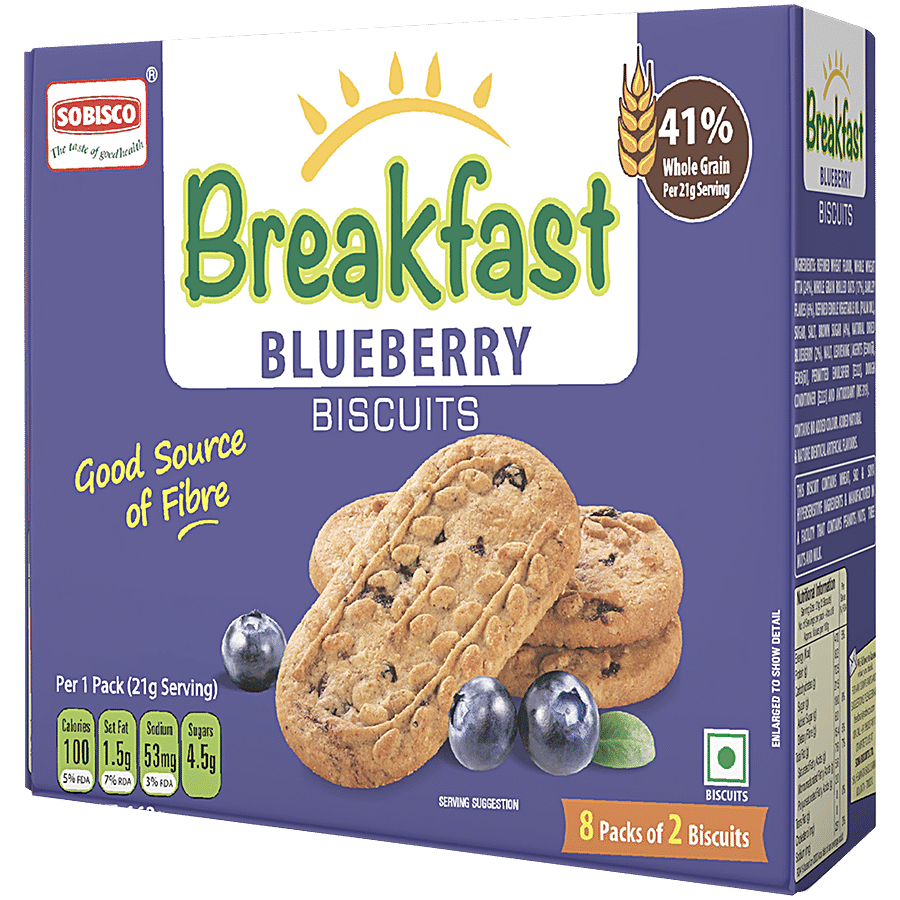 Sobisco Breakfast Blueberry Biscuits