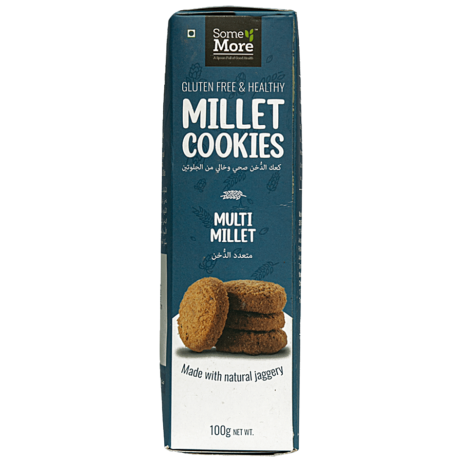 Some More Gluten Free Multi Millet Cookies - Made With Natural Jaggery