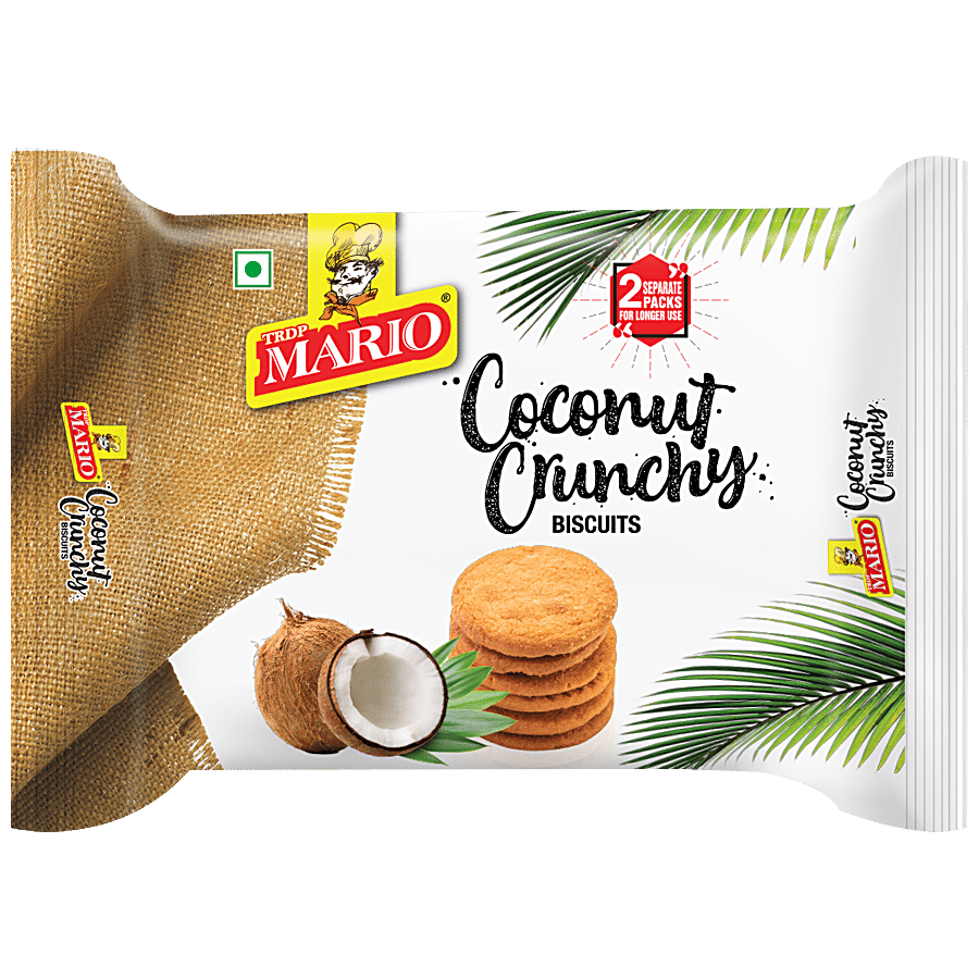 TRDP MARIO Coconut Crunchy Biscuits For Digestive Health