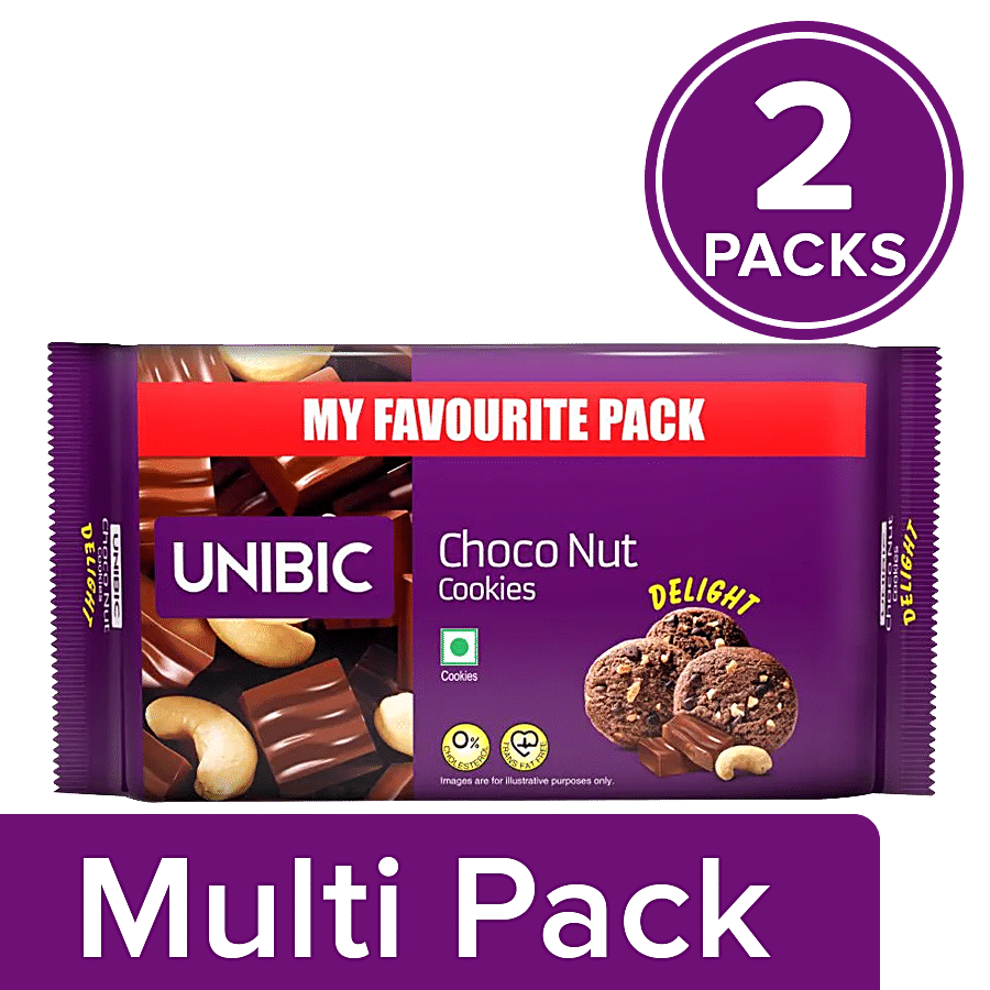 UNIBIC Choconut Cookies - Zero Cholesterol & No Trans Fat