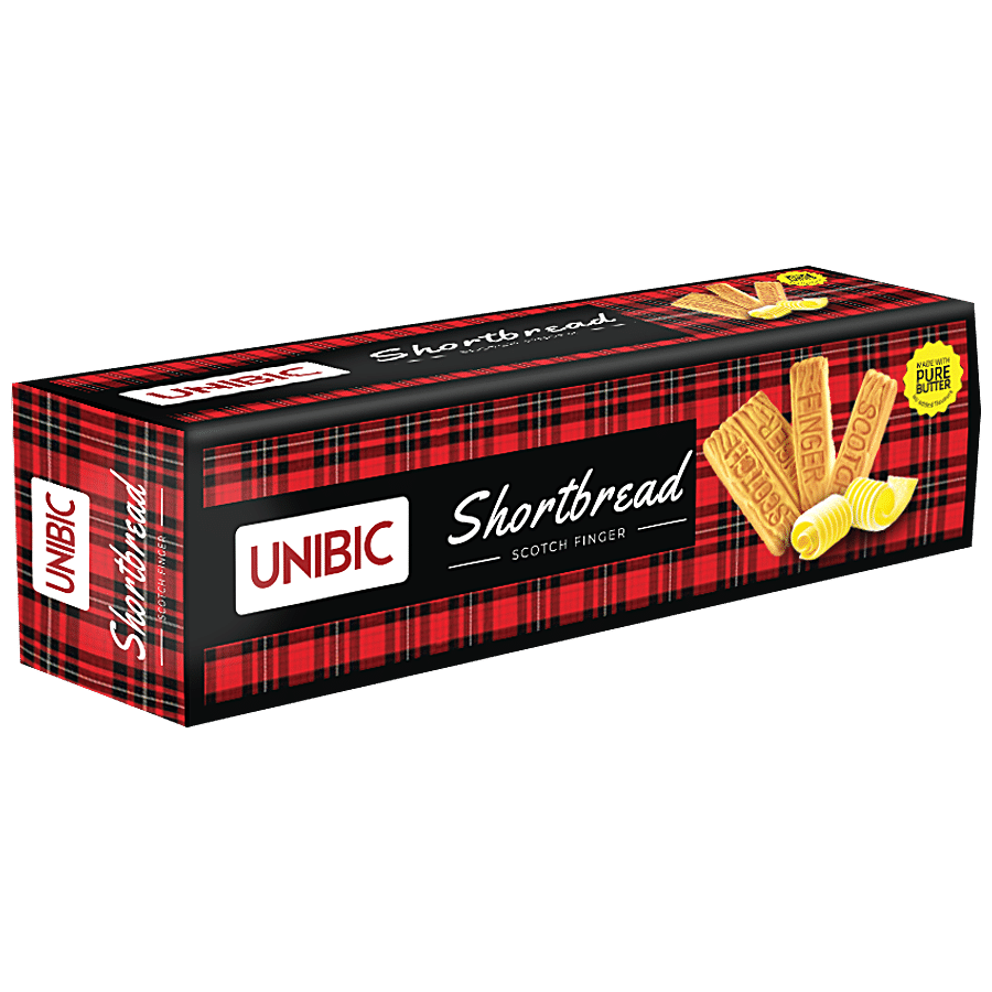 UNIBIC Cookies- Shortbread Scotch finger