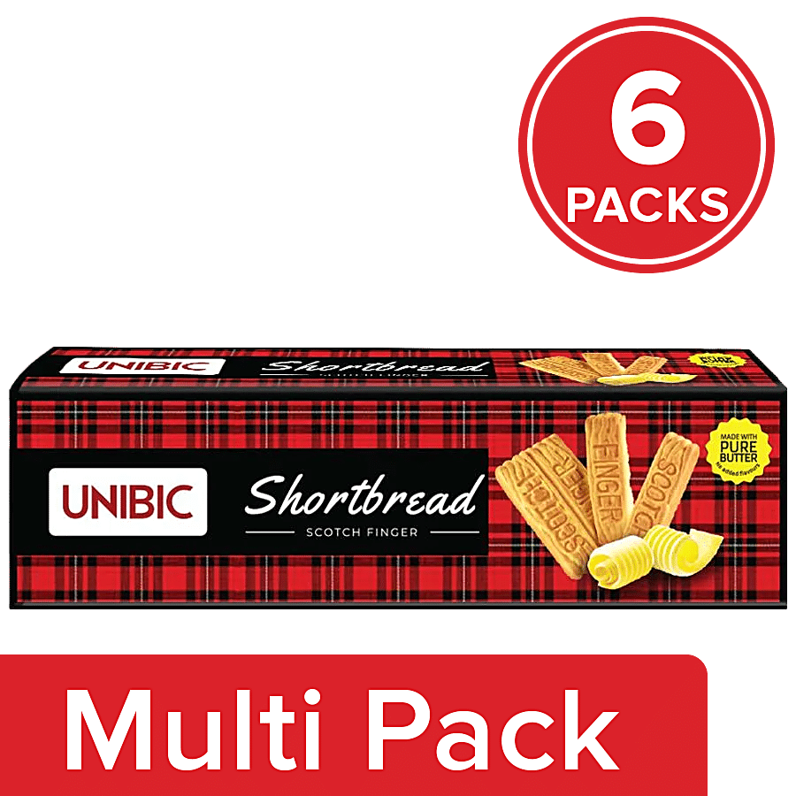 UNIBIC Cookies- Shortbread Scotch finger