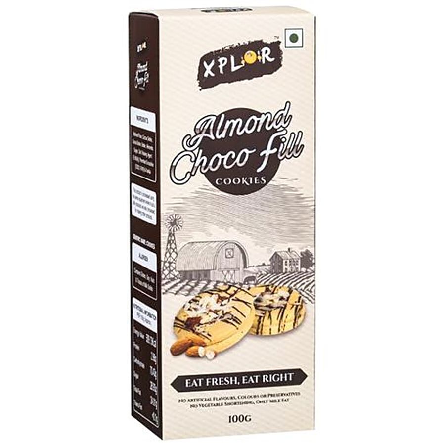 XPLOR Almond Choco Fill Cookies