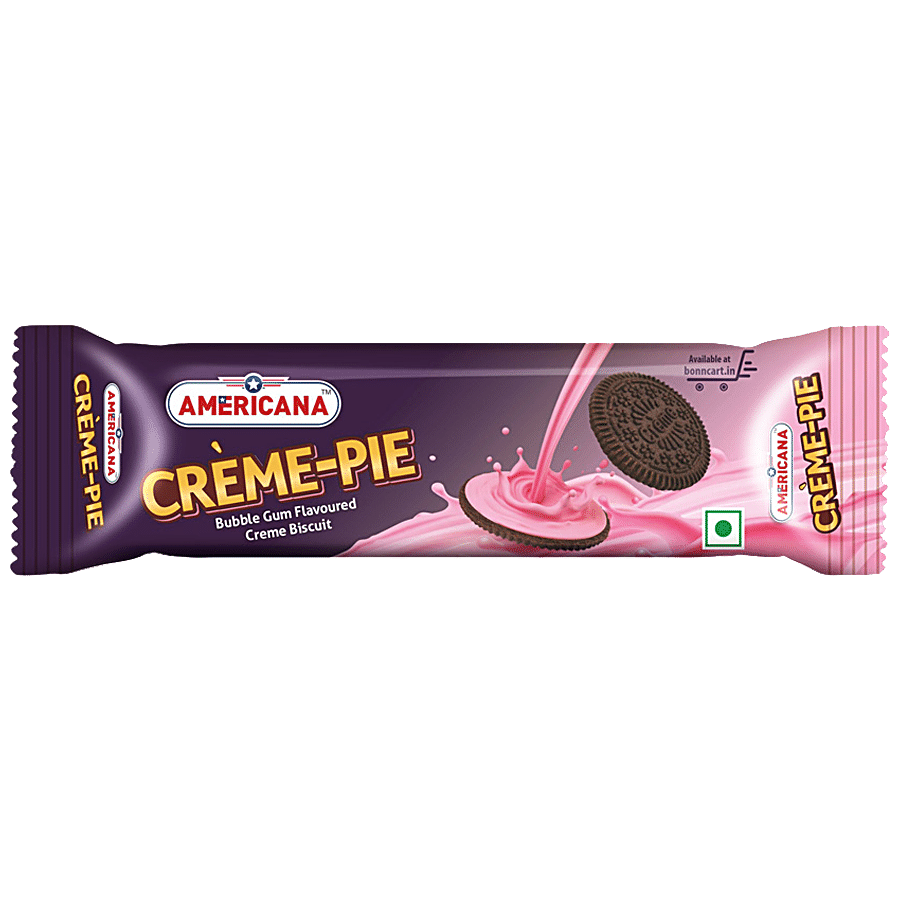 Americana Creme-pie Bubble Gum Biscuits - Delightful Taste