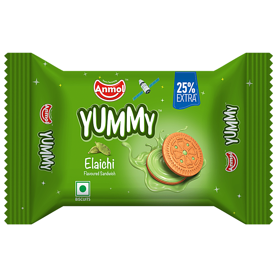 Anmol Yummy Elaichi Sandwich Biscuits