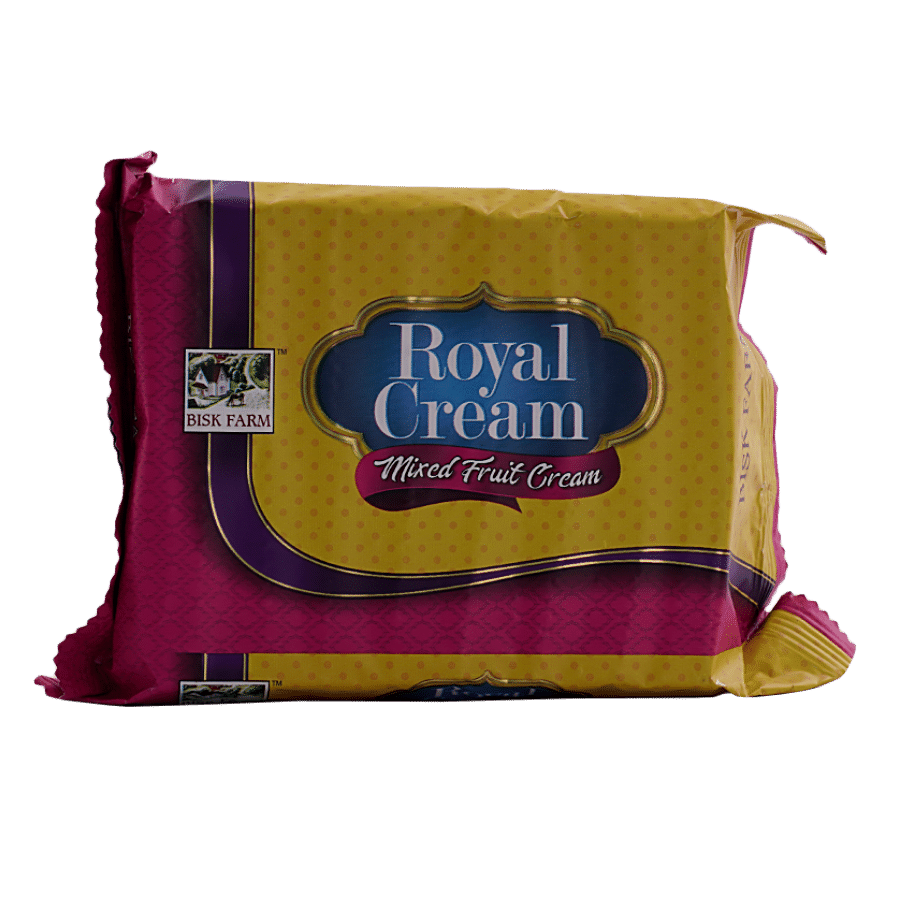 BISK FARM Royal Cream Biscuits - Mixed Fruit