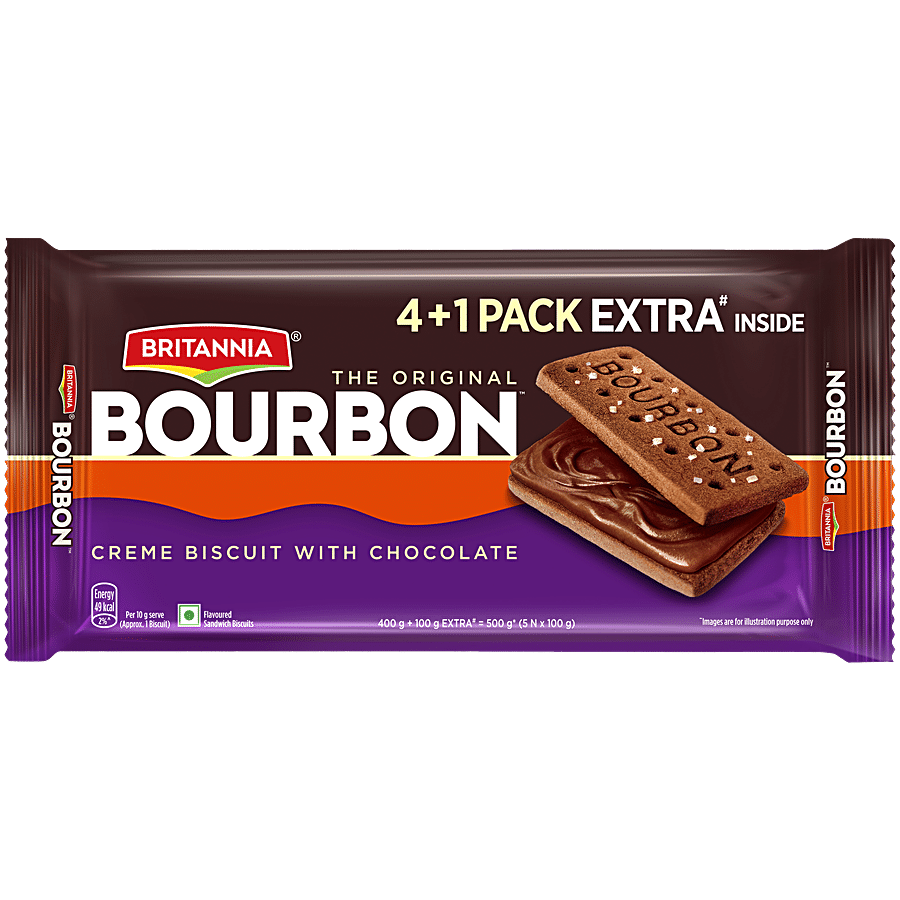 Britannia Bourbon - The Original Chocolate Creme Biscuit