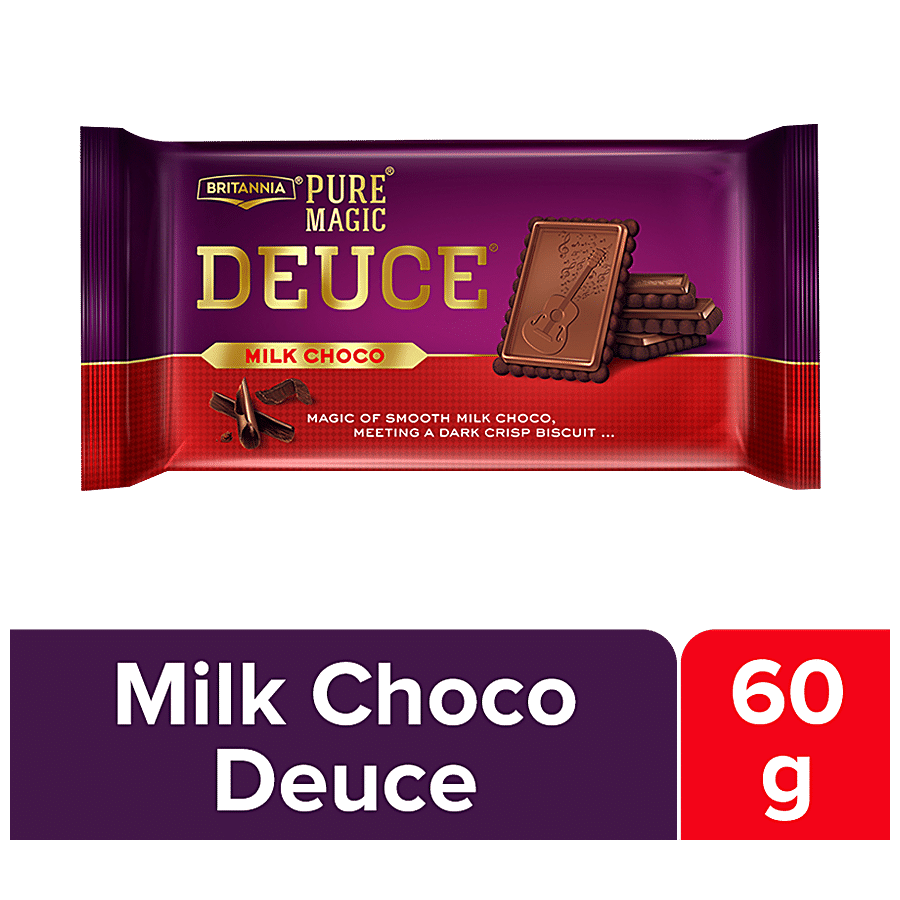 Britannia Pure MagicDeuce Biscuits - Milk Choco