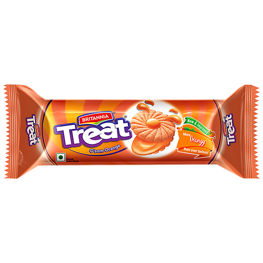 Britannia Treat Sandwich Biscuits - O’som Orange