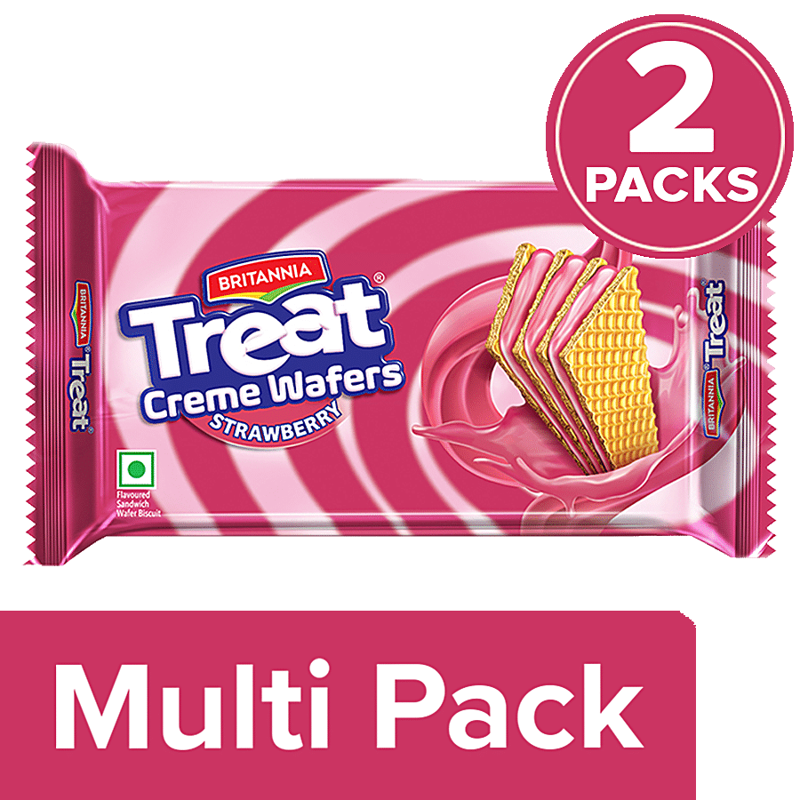 Britannia Treat - Strawberry Wafers