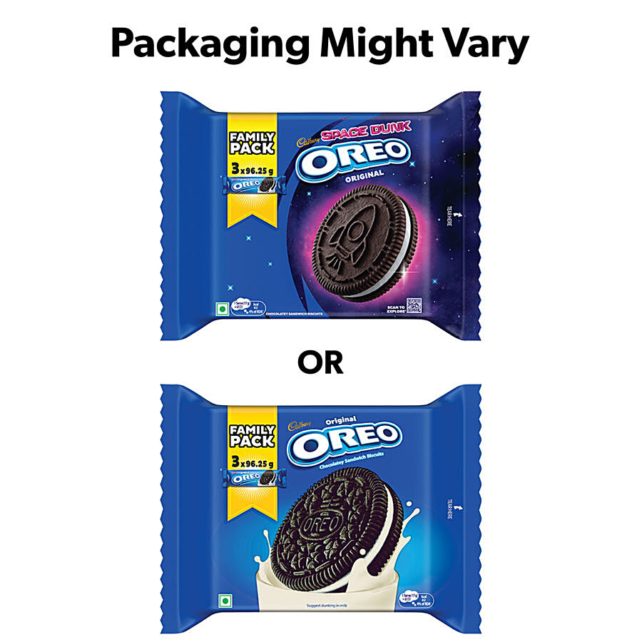 Cadbury Oreo Choco Creme Sandwich Biscuit + Original Chocolatey Sandwich Biscuit