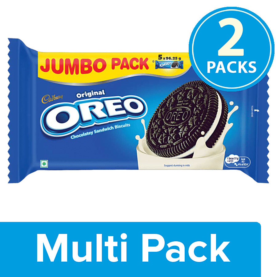 Cadbury Oreo Original Chocolatey Sandwich Biscuit