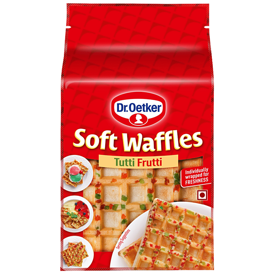 Dr. Oetker Soft Waffles - Tutti Frutti