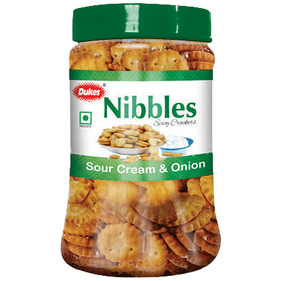 Dukes  Nibbles Sour Cream & Onion Crackers - Crunchy